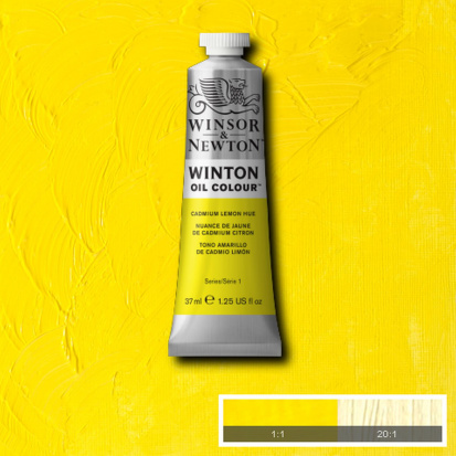 Масляная краска "Winton", лимонный кадмий 37мл